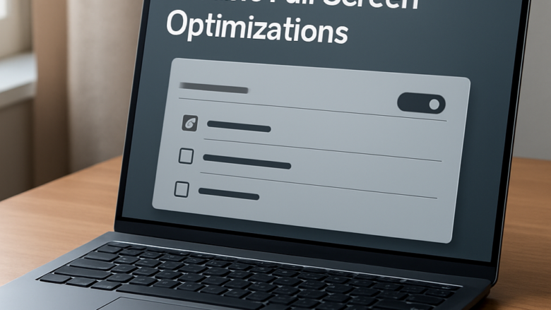 What Breaks When You Turn Off Full Screen Optimizations In Windows 11 Advanced App Properties