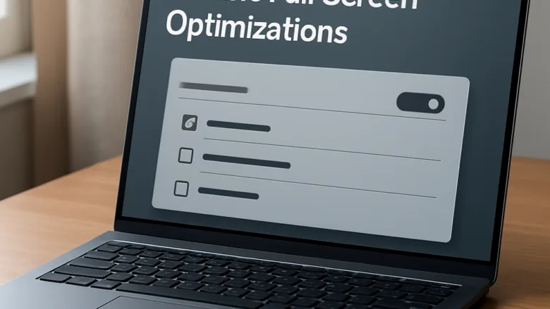What breaks when you turn off full screen optimizations in Windows 11 advanced app properties