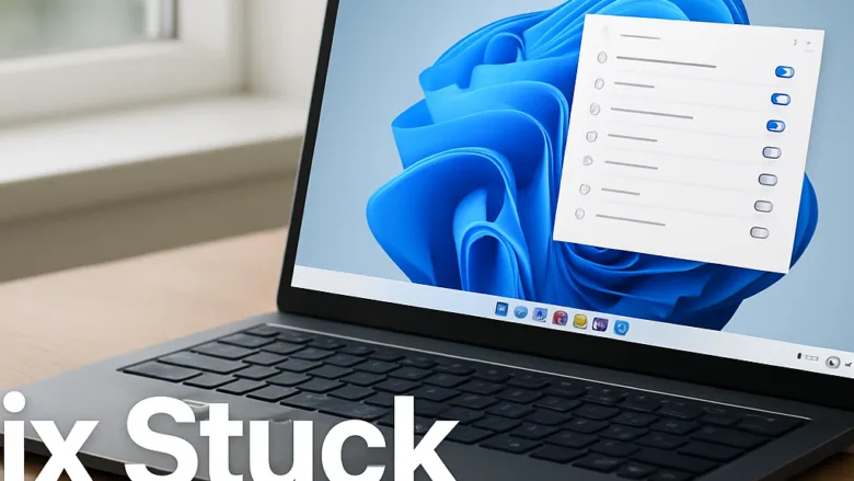 What to do when the Windows 11 print queue gets stuck on deleting