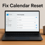 Why Does Settings Time And Language Keep Resetting Your Preferred Calendar Format