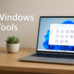 How to use the Windows Tools menu in Windows 11