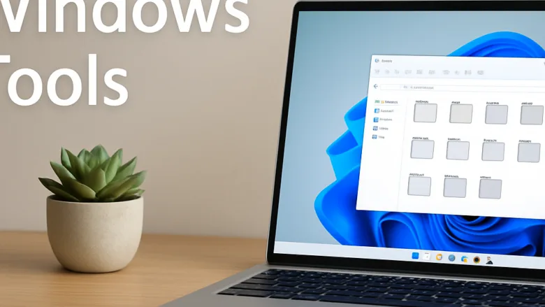 windows tools menu