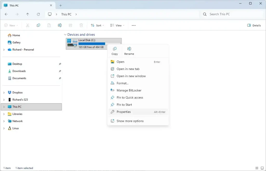 File Explorer