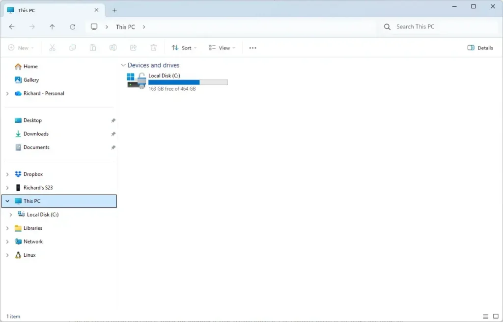 File Explorer