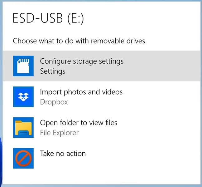 Settings > Bluetooth & devices > AutoPlay