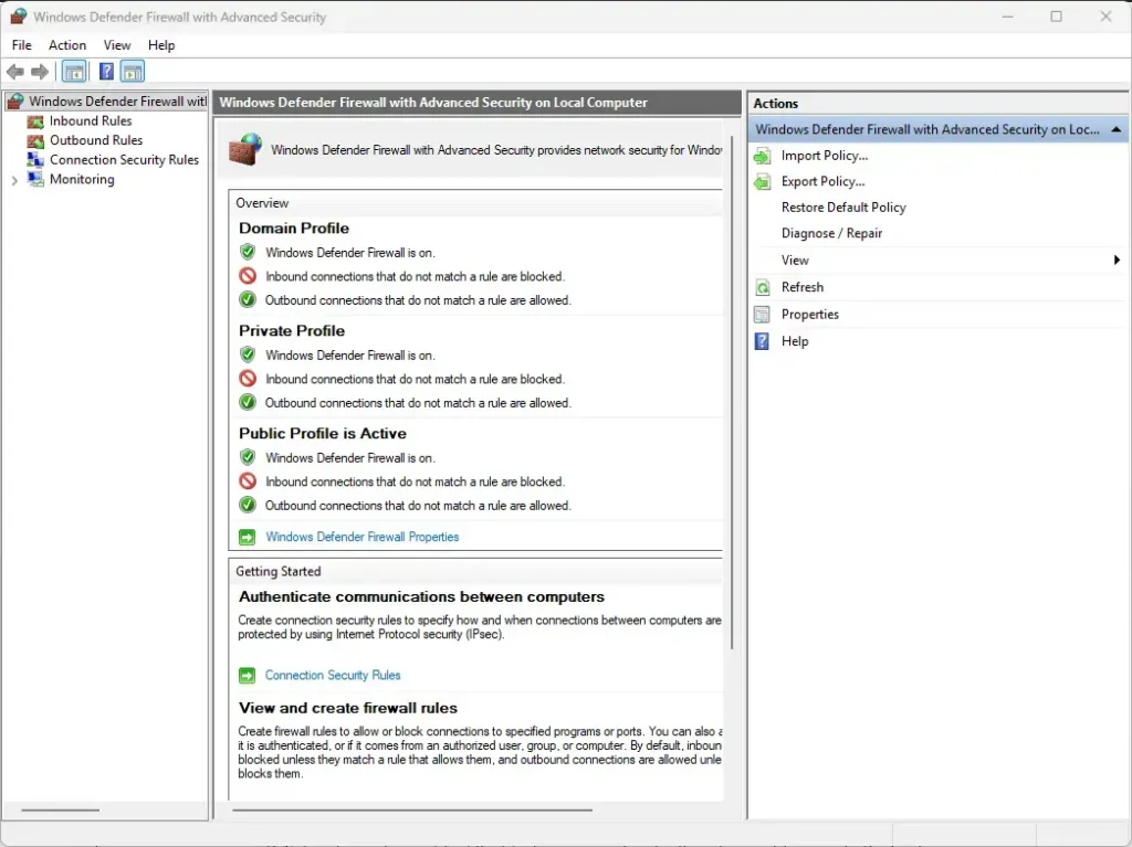 Windows Security