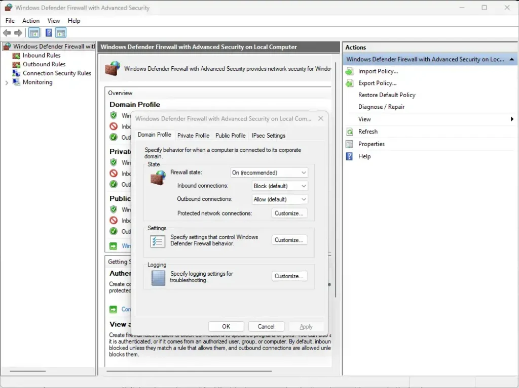 Windows Security