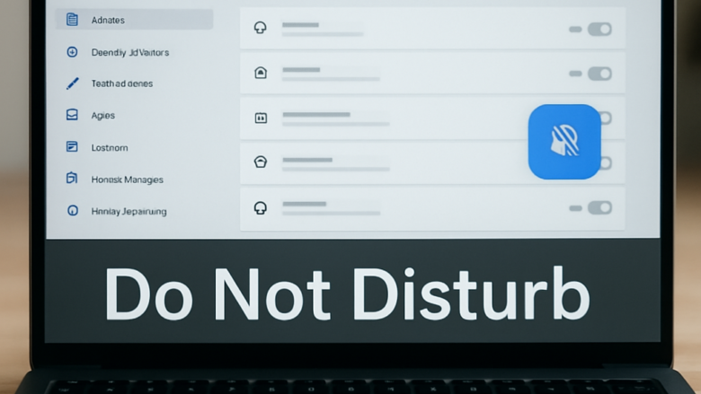 How to Silence Notifications Automatically with Do Not Disturb in Windows 11