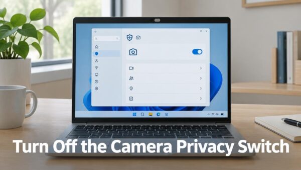 Turn Off the Camera Privacy Switch In Windows 11