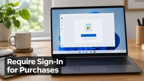 Require Sign-In for Microsoft Store Purchases in Windows 11