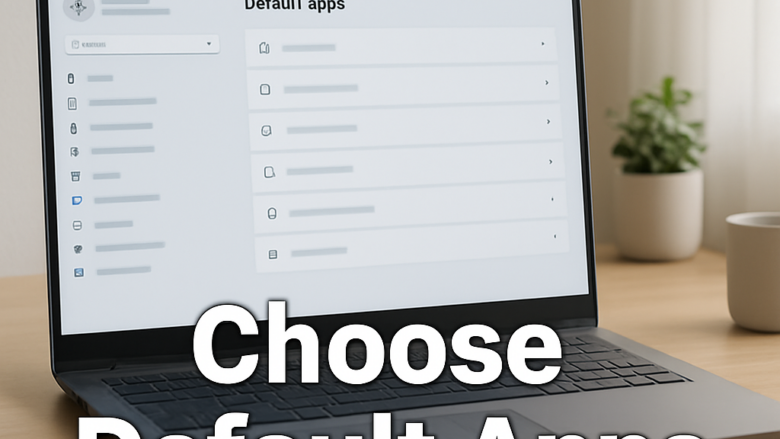 How to Choose a Default App for PDFs, Email, or Web in Windows 11