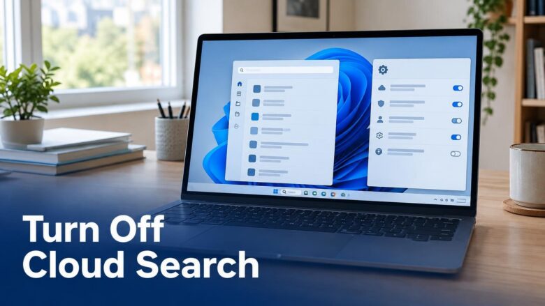 Turn Off Cloud Content Search in Windows 11