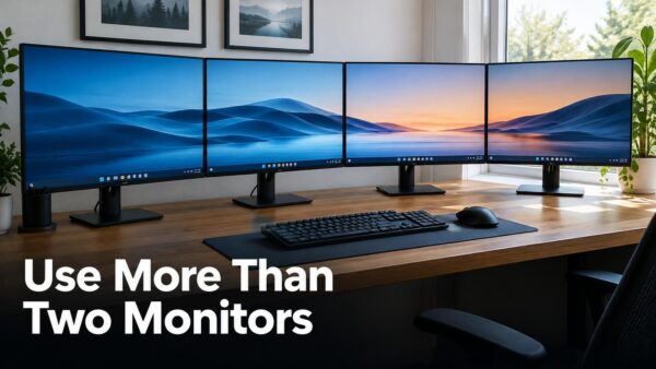 Use More Than Two Monitors Without Losing Windows in Windows 11
