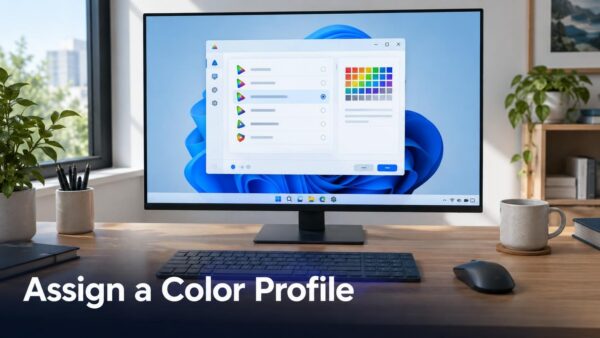 Assign a Color Profile to a Display in Windows 11
