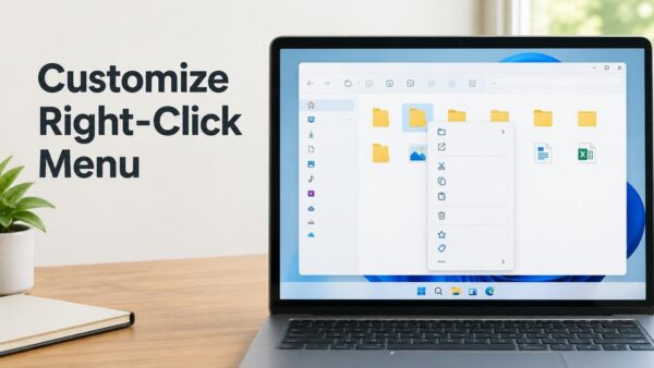 How to Customize Which Items Appear in the File Explorer Right-Click Menu in Windows 11