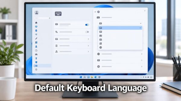 How to Select Your Default Keyboard Language in Windows 11
