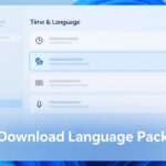 How to Download a Language Pack for Offline Use in Windows 11