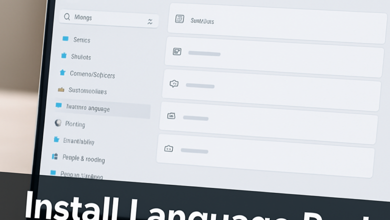 How to Install a Language Pack for Speech Recognition in Windows 11