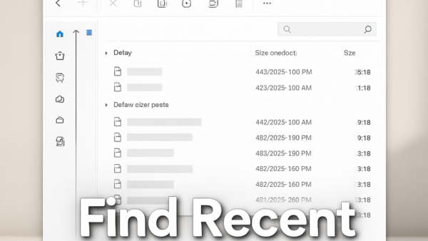 How to Find and Access Recently Downloaded Files in Windows 11 Downloads Folder