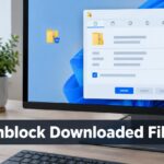 Unblock Downloaded Files in Windows 11 File Properties