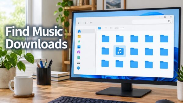 Locate Music Downloads on My Computer in Windows 11