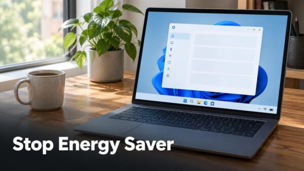 Stop Energy Saver from Turning On Automatically in Windows 11