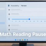How to Change Narrator Math Reading Pause Factor in Windows 11