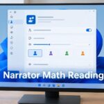 How to Change Narrator Math Reading Speech Style in Windows 11