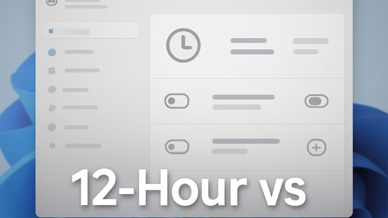 Email Example Sign In On Windows Change the Clock to 24-Hour Format in Windows 11 | Geek Rewind