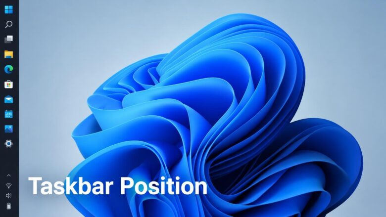 How to Enable or Disable Changing Taskbar Position on Screen in Windows 11
