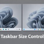 How to Enable or Disable Changing Taskbar Size in Windows 11