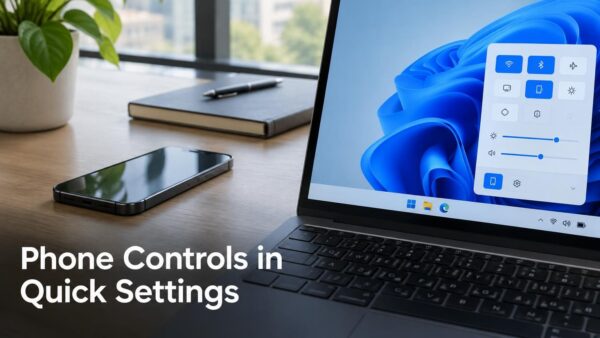How to Use Phone Controls in Quick Settings in Windows 11