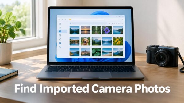 Find Photos You Imported from a Camera in Windows 11