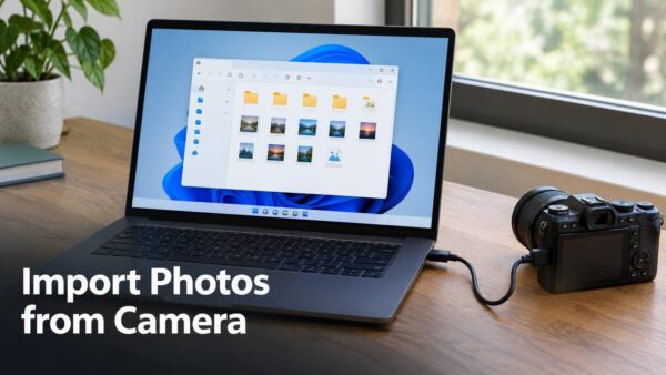 Import Photos from a Camera to Your PC in Windows 11