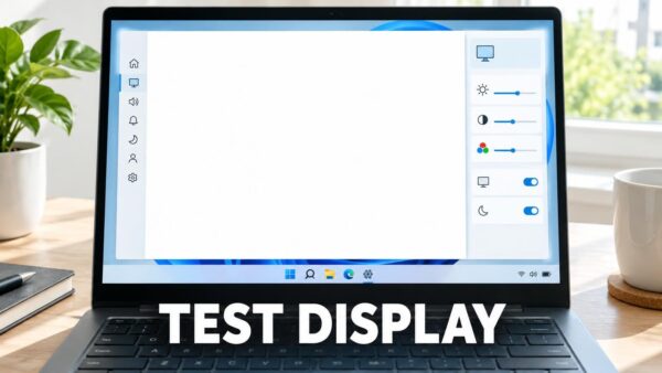 How to Test Your Laptop Display in Windows 11