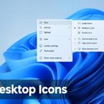 Lock Desktop Icons in Place in Windows 11