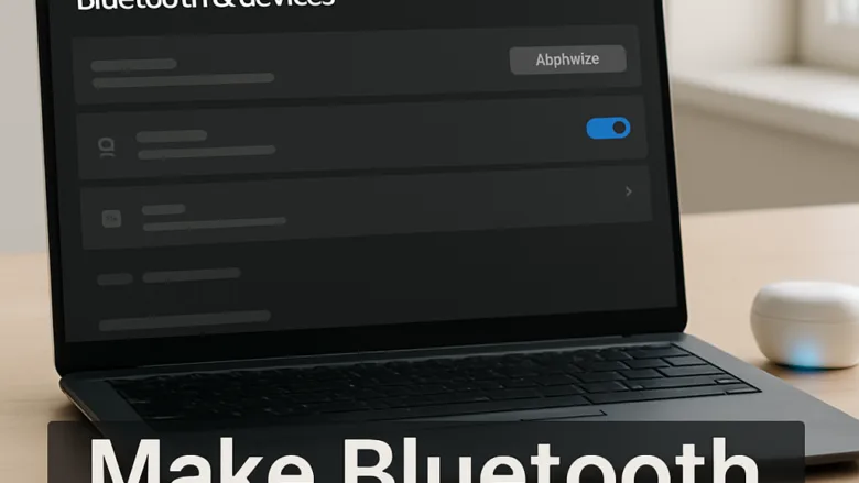 make bluetooth discoverable