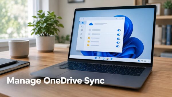 Manage OneDrive Sync On This Laptop in Windows 11