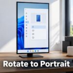 How to Rotate Your Monitor to Portrait Orientation in Windows 11