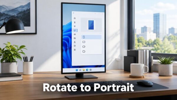 How to Rotate Your Monitor to Portrait Orientation in Windows 11