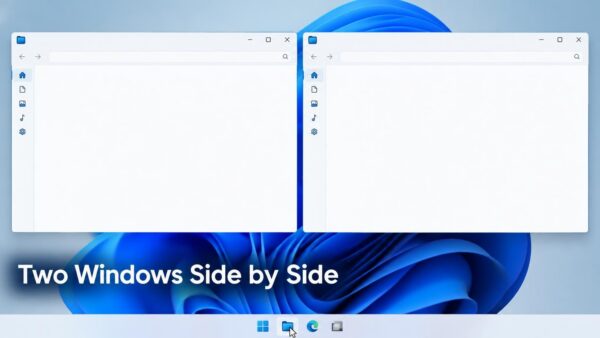 Open Two Windows of the Same App Side by Side in Windows 11