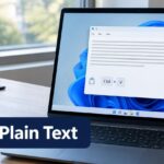 Paste Plain Text with Ctrl + Shift + V in Windows 11