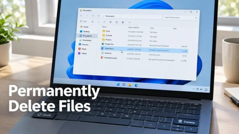 Permanently Delete Files Without the Recycle Bin in Windows 11