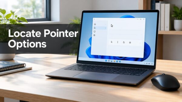 Locate Pointer Options in Windows 11