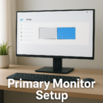 How to Select Your Primary Monitor in Windows 11 When Using Multiple Displays