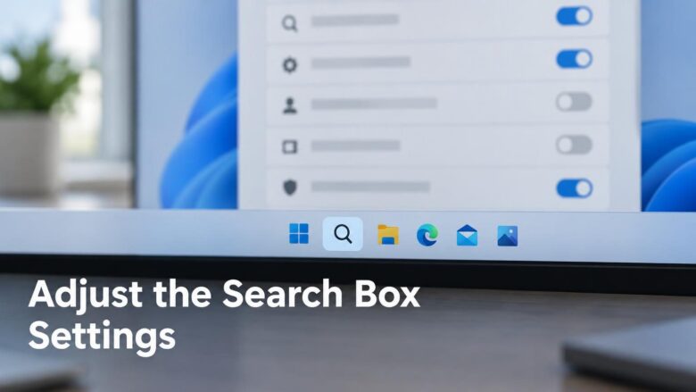 Adjust the Search Box Settings in Windows 11