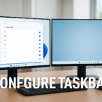 How to Configure Taskbar Behavior on Multiple Monitors in Windows 11