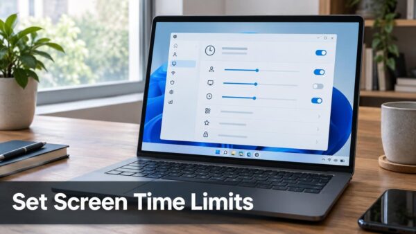 Set Screen Time Limits for a Child's Account in Windows 11