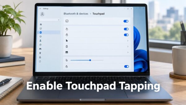 How to Enable Touchpad Tapping in Windows 11 Touchpad Settings