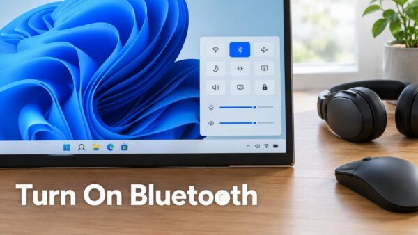 Turn On Bluetooth from Quick Settings in Windows 11
